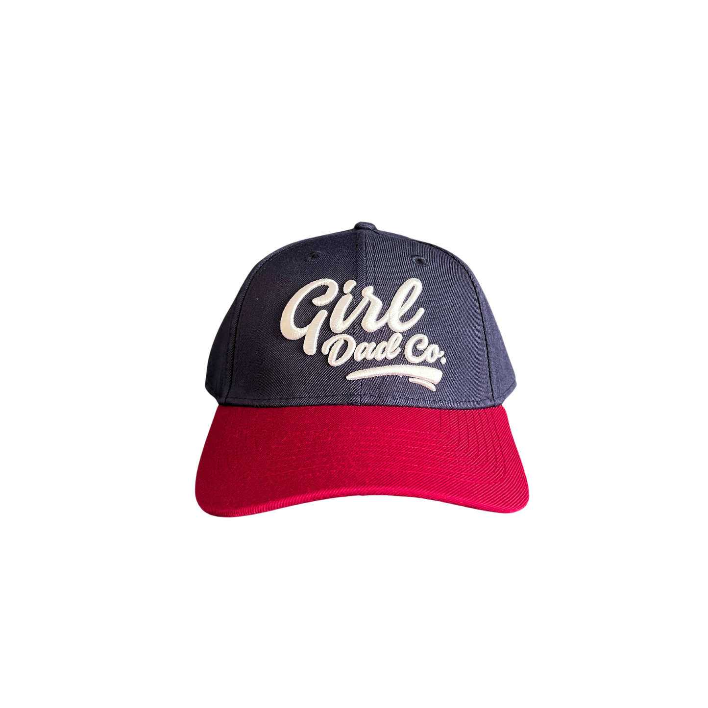Navy Blue & Burgundy Visor 3D